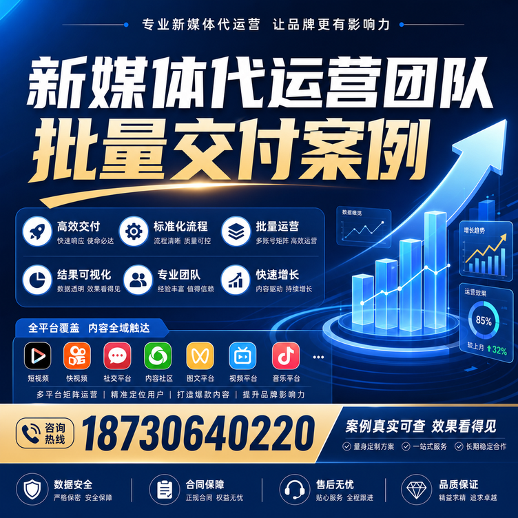 昌都代运营公司多客户账号批量高效交付案例