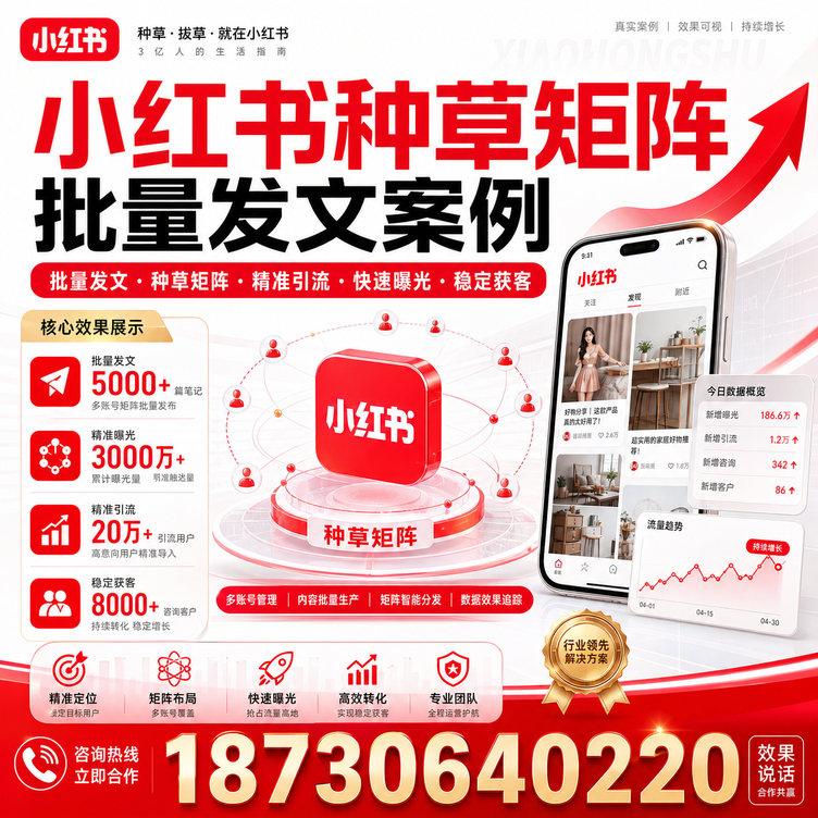 昌都小红书种草矩阵批量发文案例